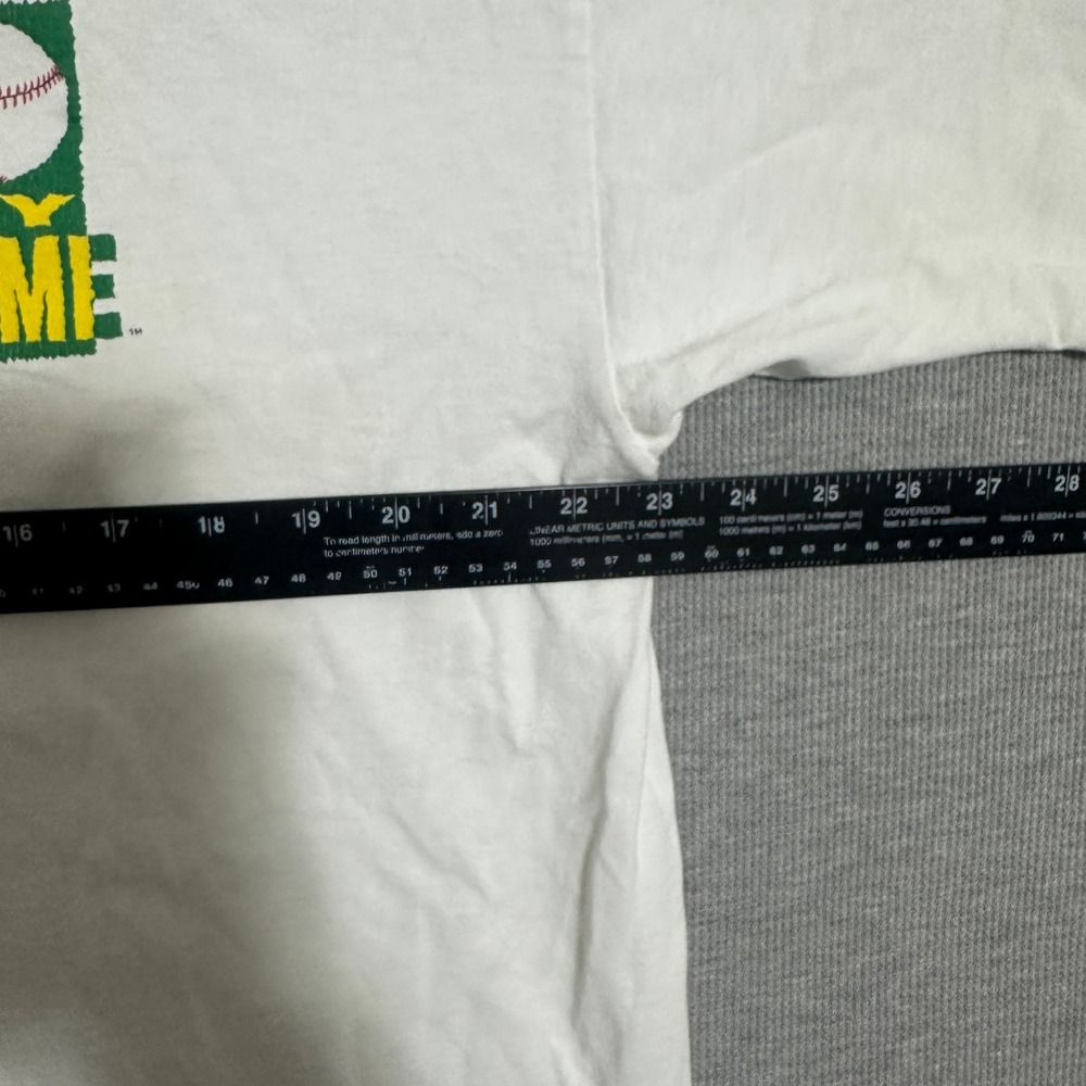 Vintage‎ Late 90s Baseball Is Like Church Leo Durocher Quote Tee Shirt Mens XL - Picture 8 of 12
